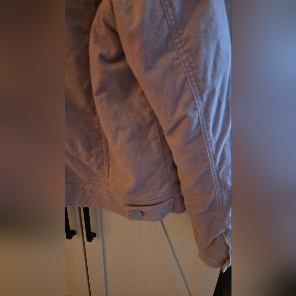 Forever 21 Lilac Teddy Jacket with Ivory Fleece - Picture 5 of 6
